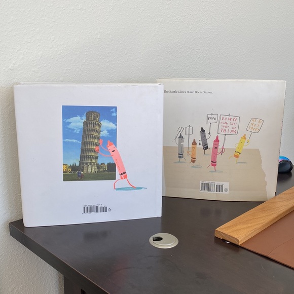 The Day the Crayons Quit & The Day the Crayons Came Home Hardcover Kids Books - Picture 2 of 8